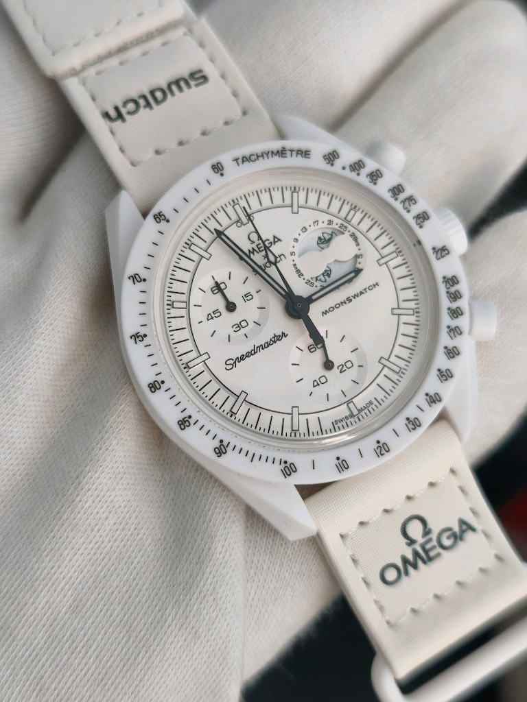 OMEGA X MOONWATCH FONKSİYONEL SAAT - 2