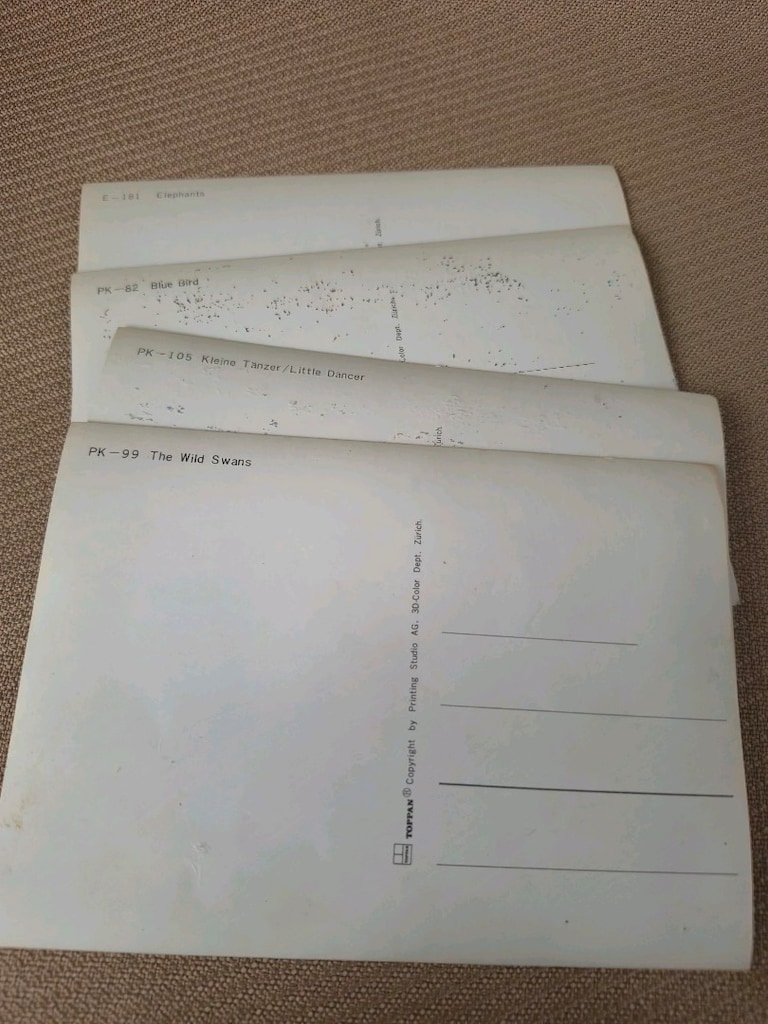 VİNTAGE ZÜRİH 3D LENTİKÜLER KARTPOSTAL..ADET FİYATIDIR - 3