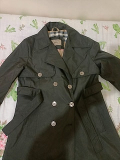 Burberry trençkot L beden orjinal