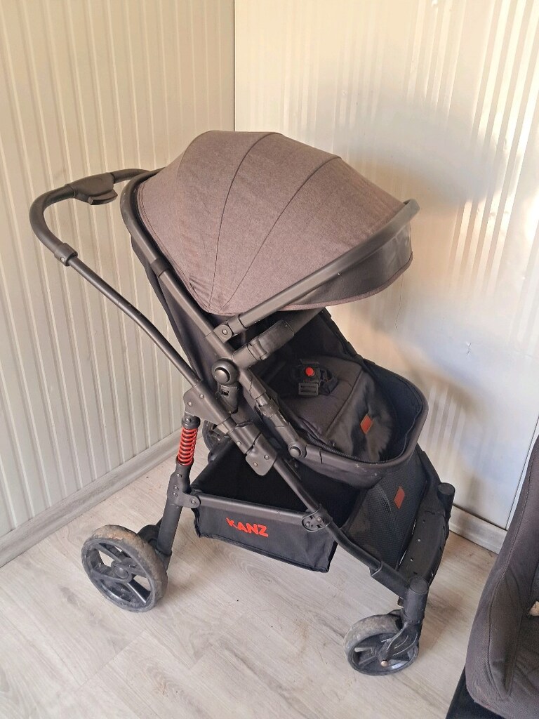 travel sistem bebek arabası saglam temiz komple katlanır - 8