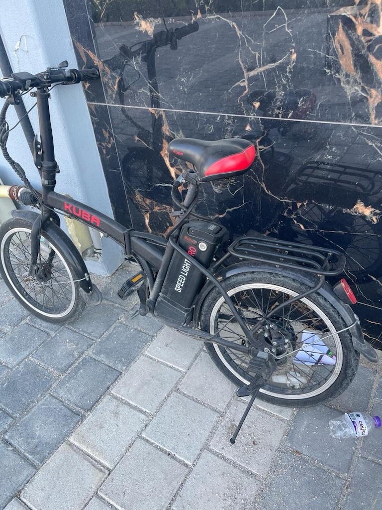 katlanır elektrikli bisiklet gazkollu kubapro 20 spedliğt - 2