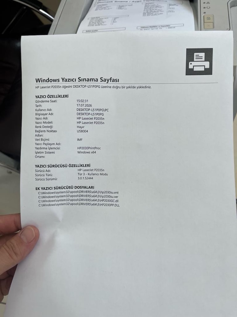 Hp P2035 Yazıcı Printer - 2