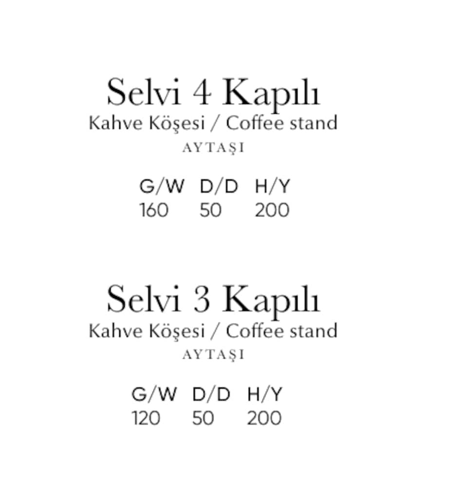 Sıfır , %100 MDF , LED aydınlatmalı Kahve Köşesi - Aytaşı - 9