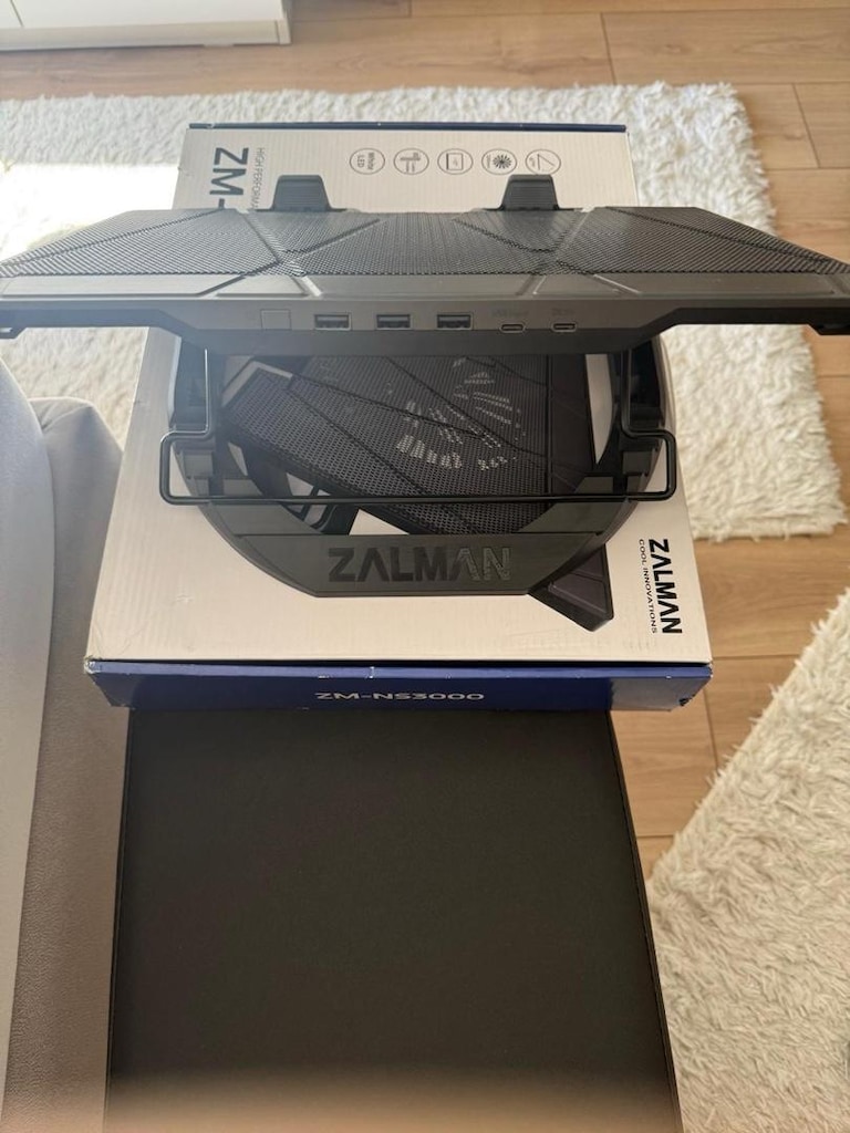 Zalman ZM-NS3000 17" 200mm Fanlı Laptop Soğutucu Stand - 2