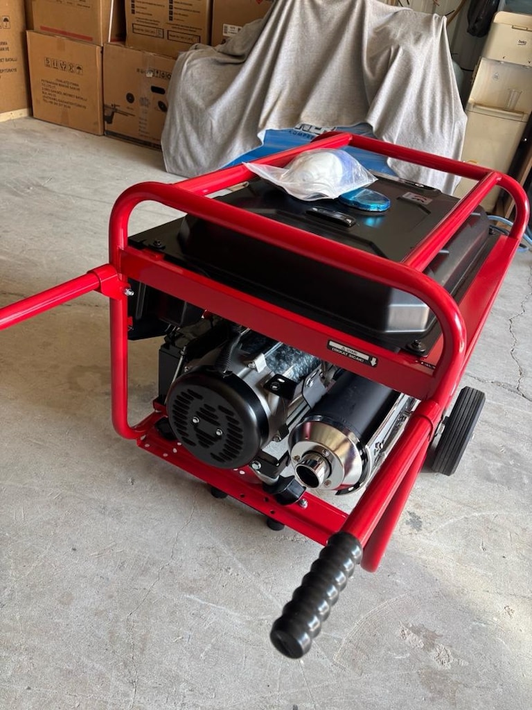 10 kW bakır sargılı marşlı benzinli keneretör - 9