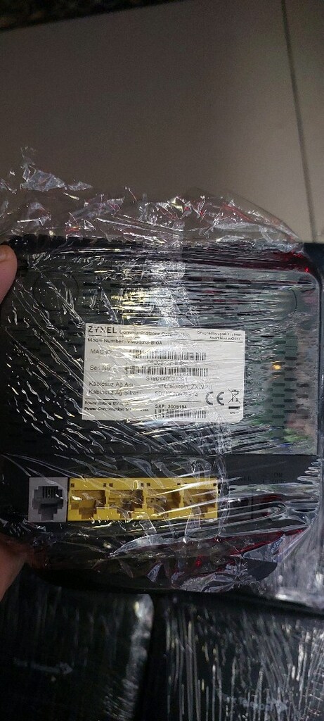 9 ADET ZYXEL VMG3313 SIKINTISIZ MODEM - 5