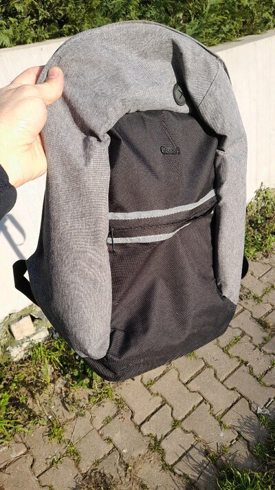 LC Waikiki gri erkek laptop çanta