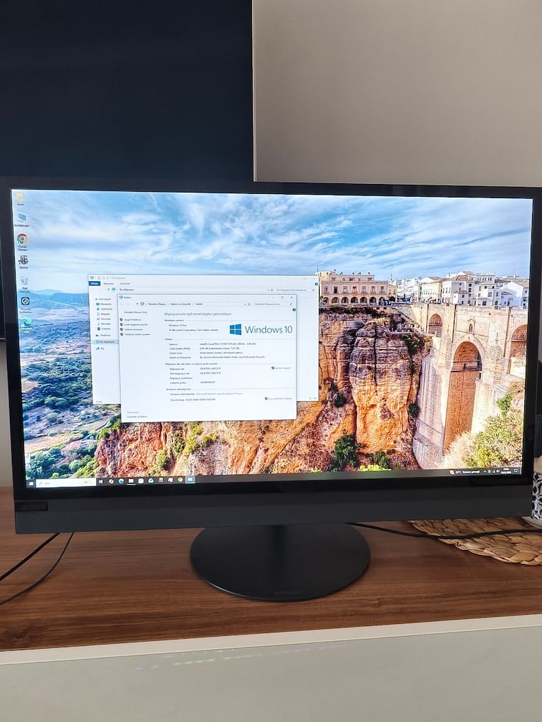 LENOVO AİO - 27 İNÇ 2K EKRAN -İ7 8700T - 8 GB DDR4 - 256 SSD - 12