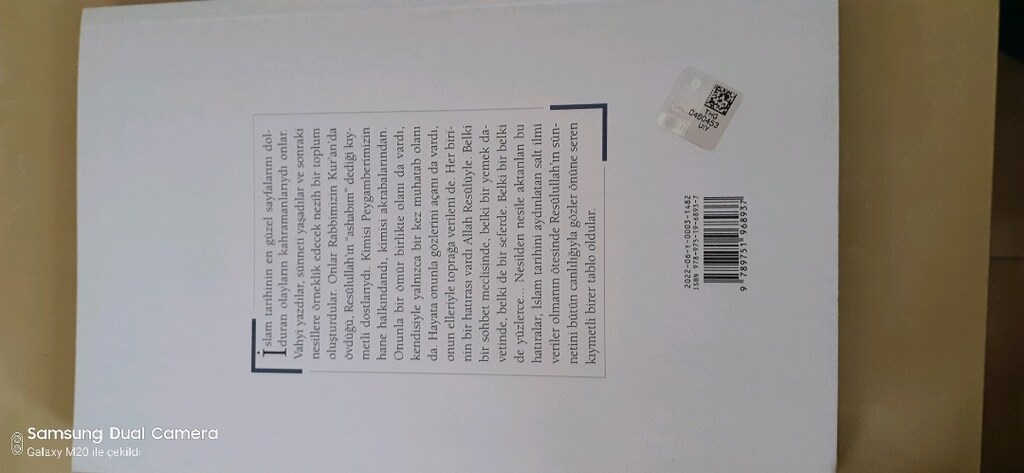 Kitap (Sahabe Hatıraları) - 5