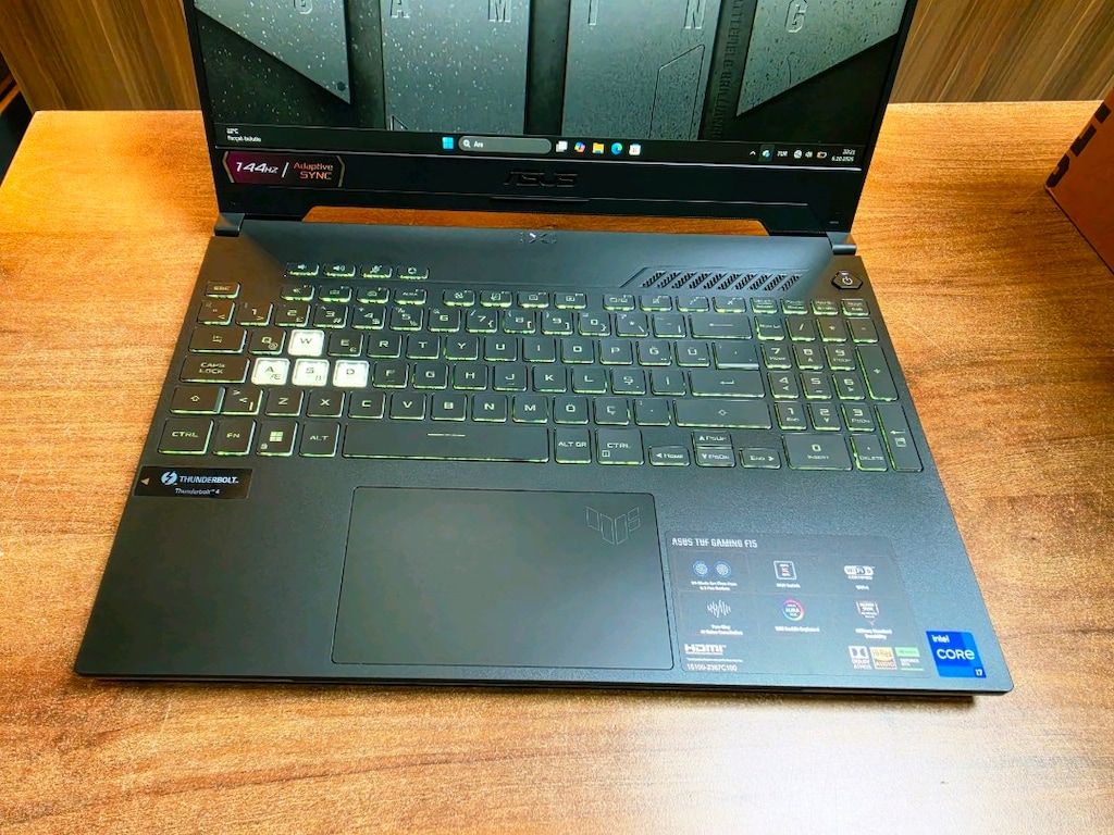 Asus Tuf F15 i7-12700h islemci 16 Ram Rtx3050 Kusursuz Laptop - 2