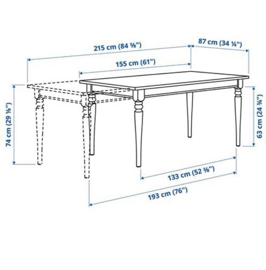 ikea yemek masası - 4