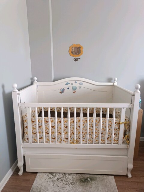 Bebek Çocuk Karyolası Yatağı (SON 1 AY)