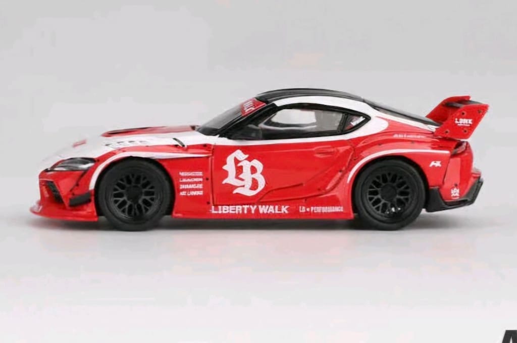 Mini GT LB-Works Toyota GR Supra Diecast Model - 3