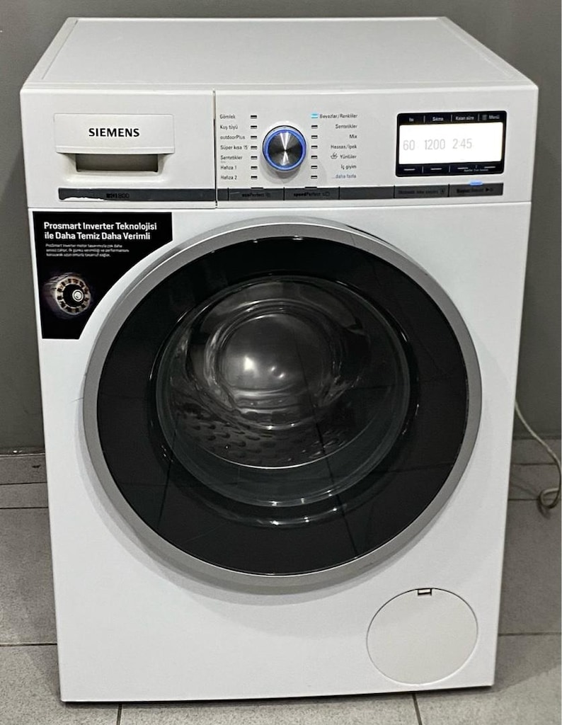 Siemens 8 Kg 1200 Devirli İnverter A+++ Çamaşır Makinesi - 2