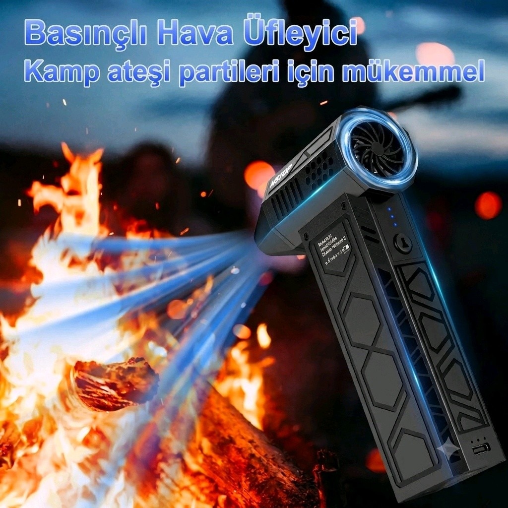 HSTOP 130.000 RPM Turbo Jet Fan / Şarjlı Hava Üfleyici - 3