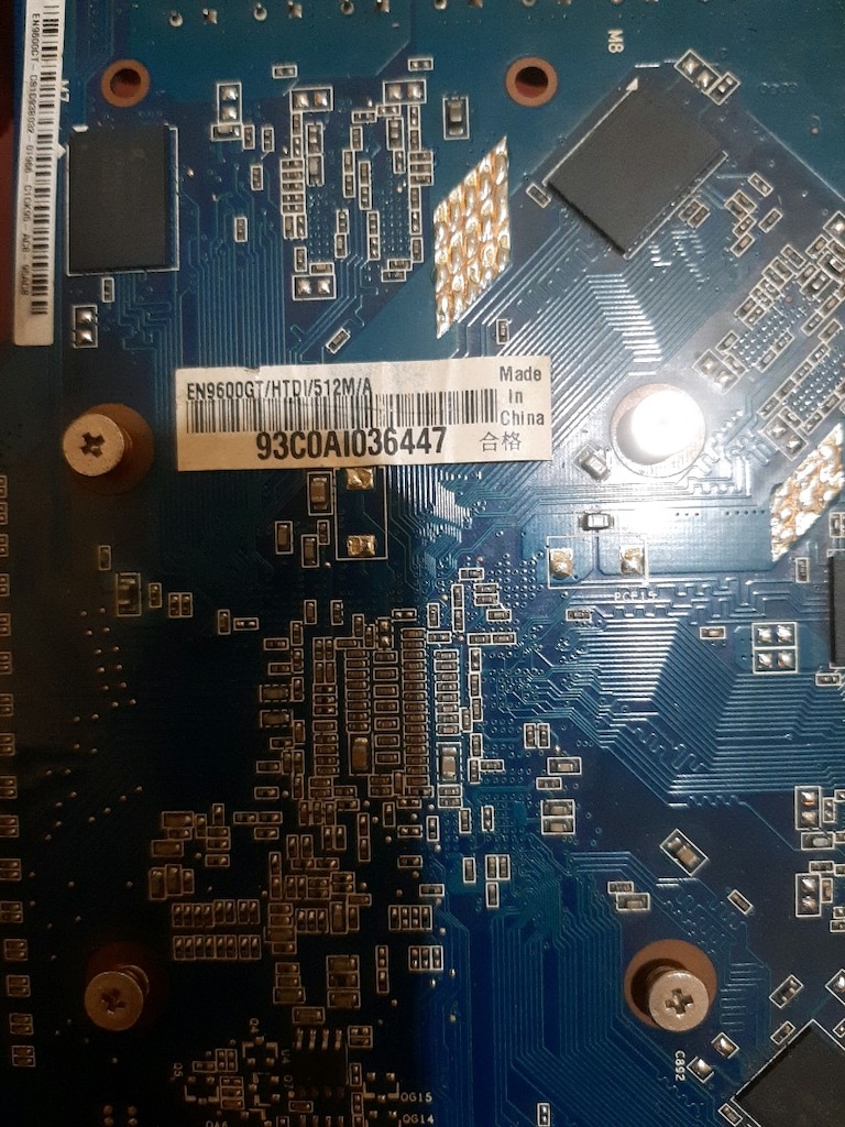 asus 9600 gt ekran kartı 512mb - 2