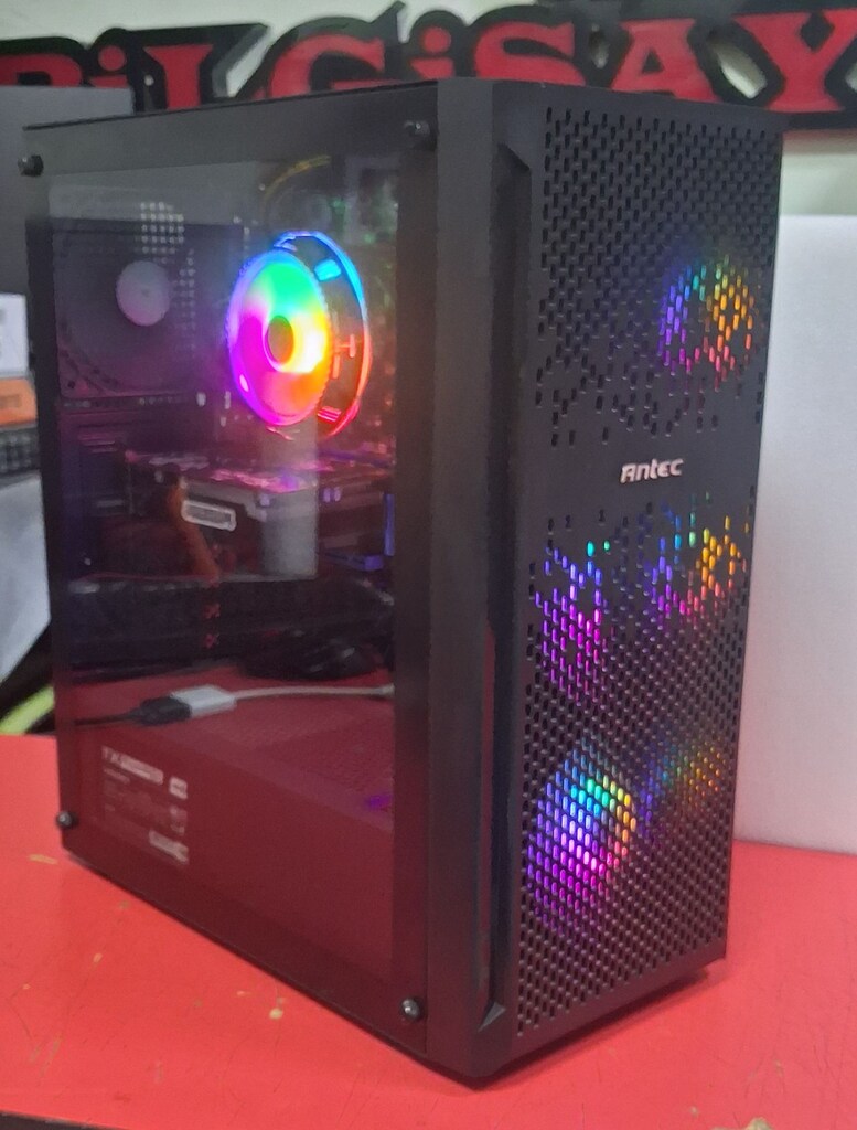 7.550₺'YE I7 2600+12GBRAM+4GBEKRANKARTLI+256SSD KASA ANTEC MARKA - 11