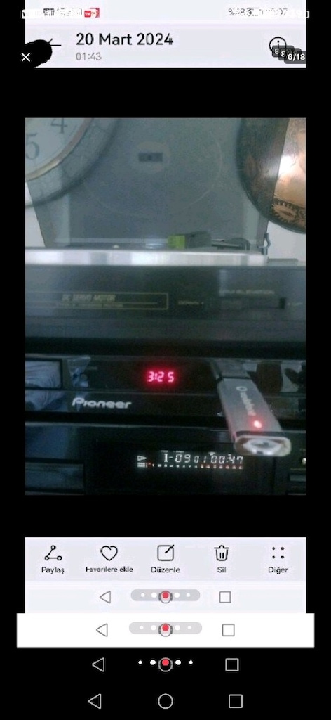 PIONEER MUZIK SETI FULL USBLI DVDLİ AUXLU 240VAT KOLONLAR KUMANDALI. - 8