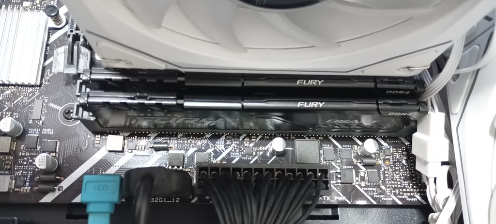 Tertemiz KINGSTON FURY BEAST 2x8=16 GB RAM 3200 Mhz CL 16 - 2