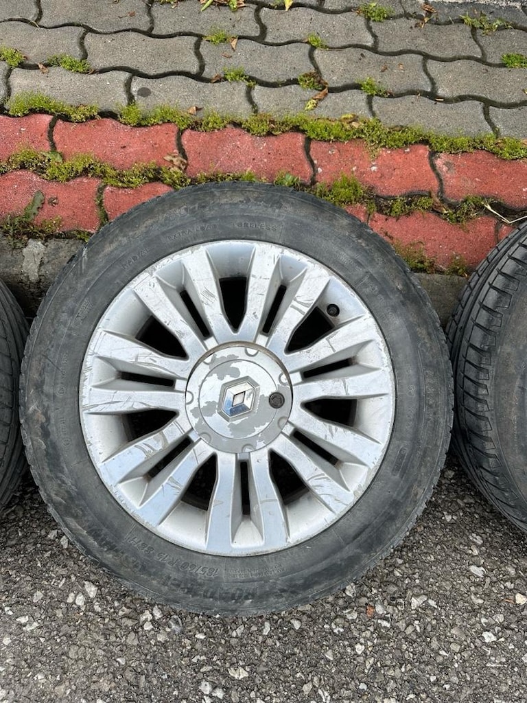 185/60/15 Renault Clio orijinal jant lastik takımı - 7