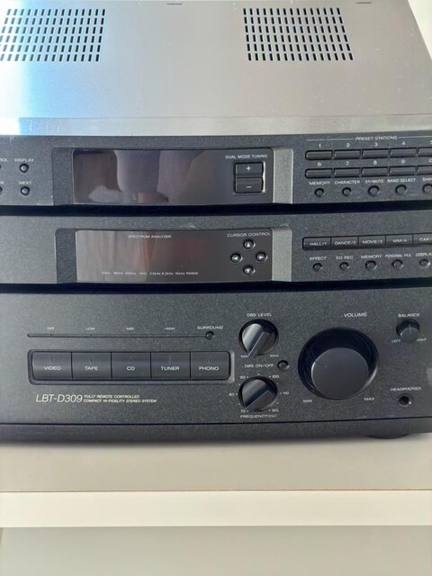 SONY LBT-D309 Amplifikatör