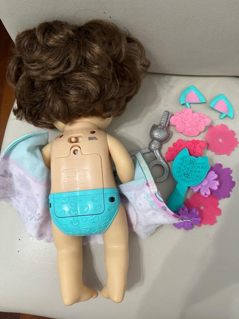 Baby Alive saçı uzayıp kısalan,konuşan oyuncak bebek - 4