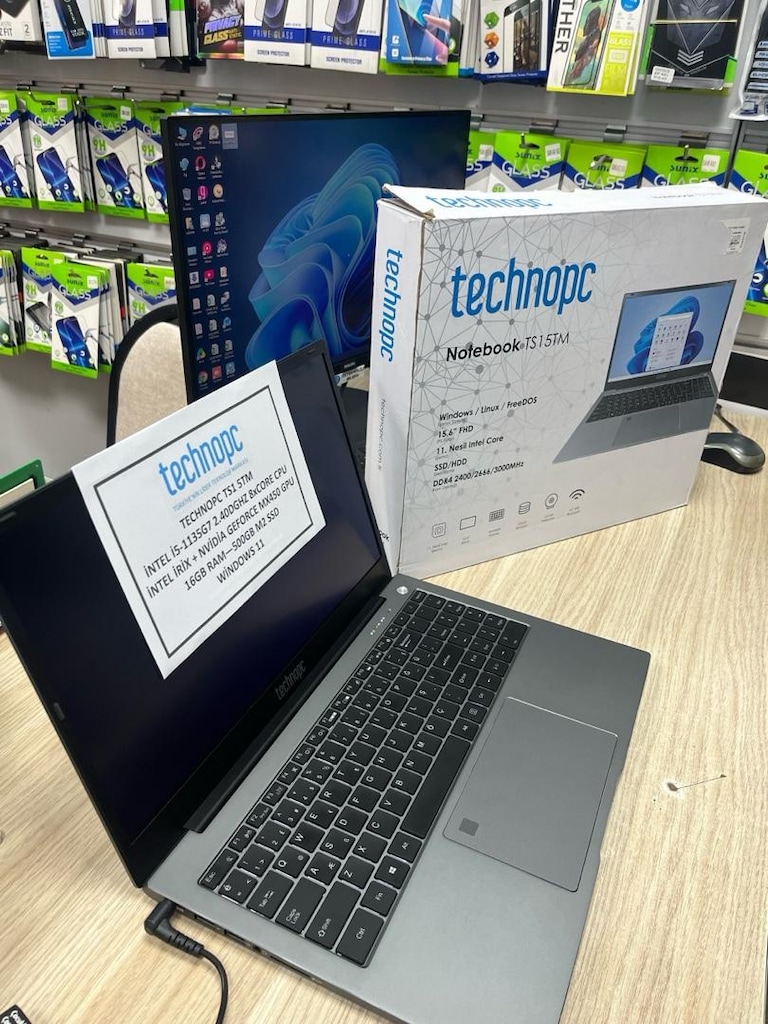 TECHNOPC NOTEBOOK TS15TM SIFIR KUTULU FIRSAT ÜRÜN - 2
