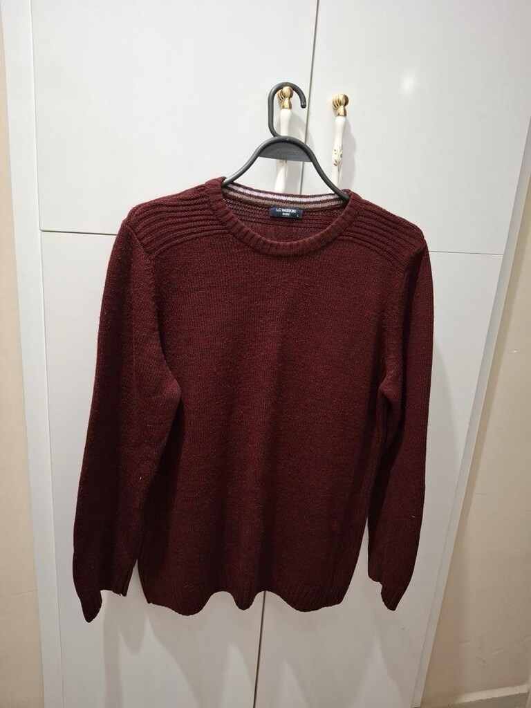 LC Waikiki Erkek Kazak | Bordo | L beden