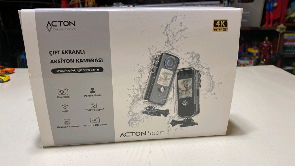 Acton Sports Aksiyon Kamera (YENİ VERSİYON) - 5