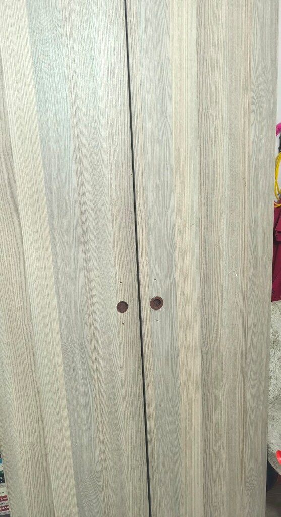 Bej Renk Elbise Dolabı Gardrop Gardolap - 2