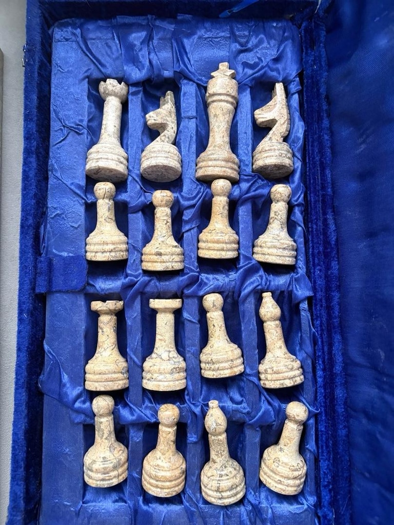 Özel Üretim Mermer Satranç Takımı - 4