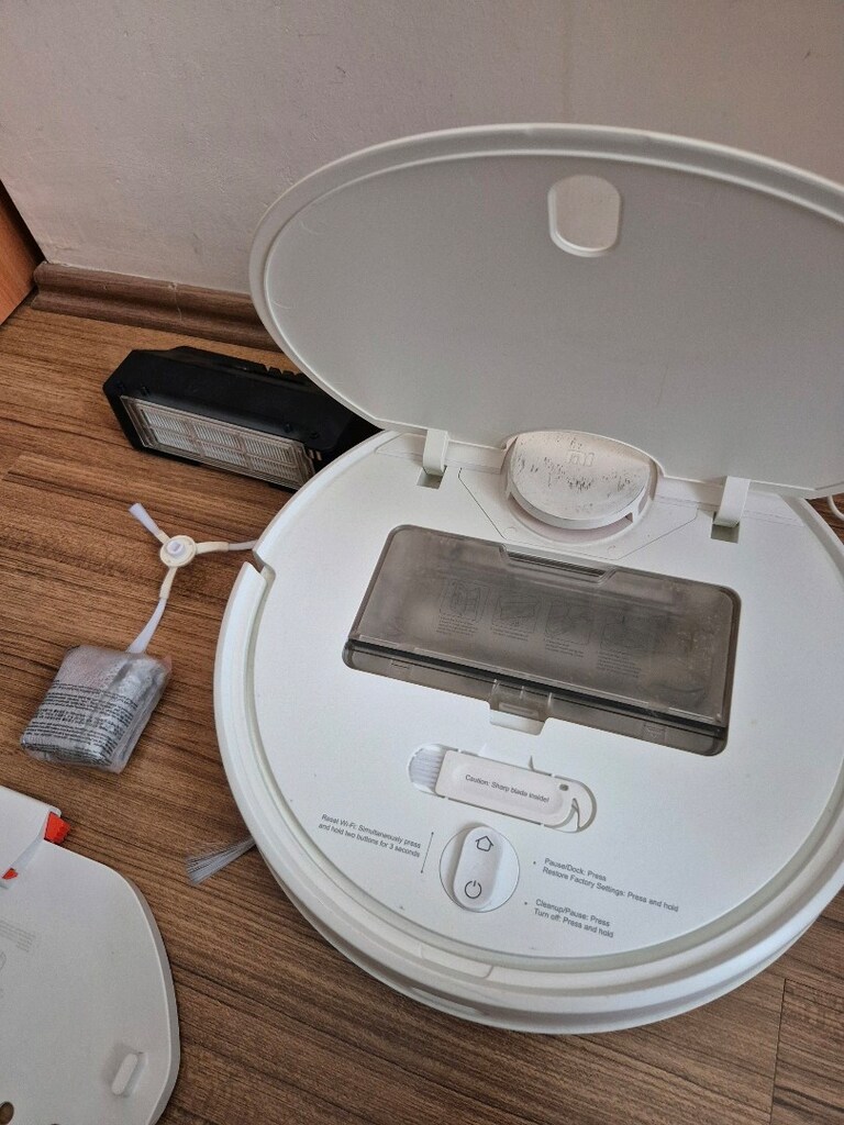 Xiaomi Mi Robot Vacuum Mop Pro beyaz robot süpürge. - 4