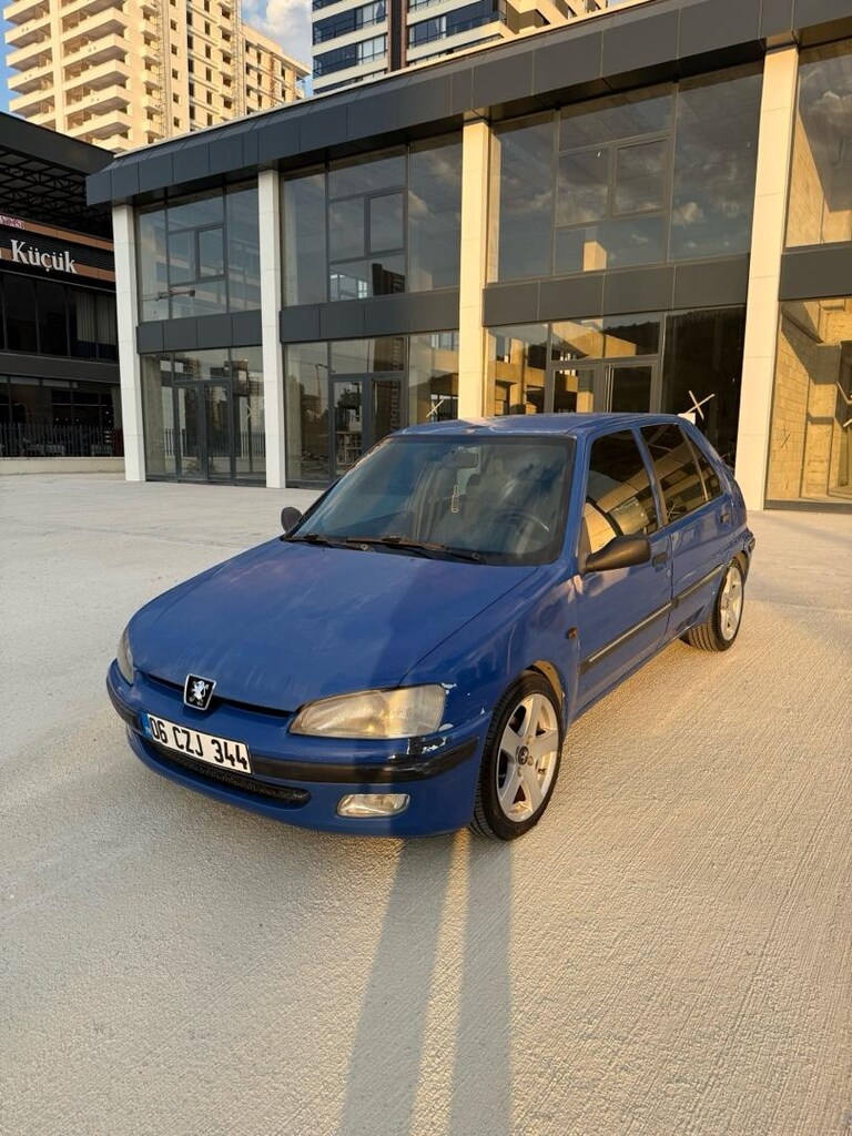 1999 MODEL MAVİ PEUGEOT 106 - 8