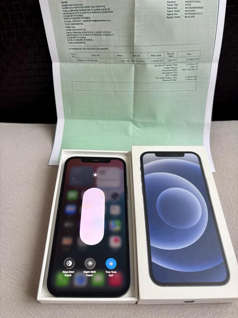 İphone 12 128Gb Pil %80 Kutulu Faturalı Tertemiz İlk Sahibinden - 4