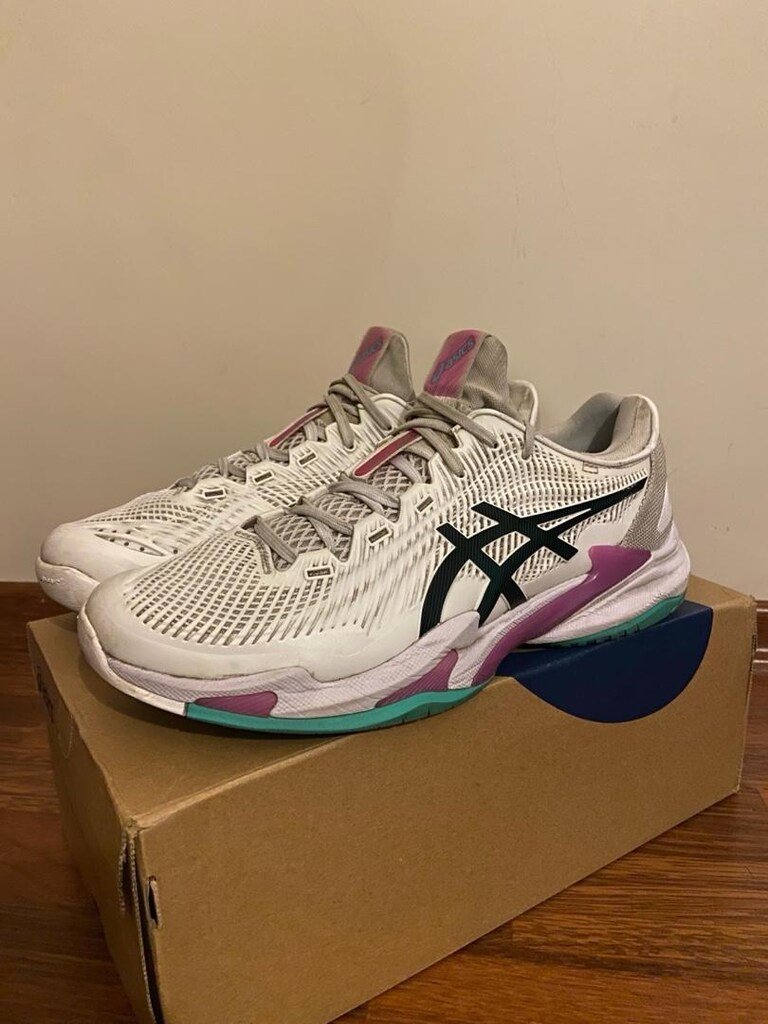Asics court ff 3 novak tenis ayakkabısı - 4