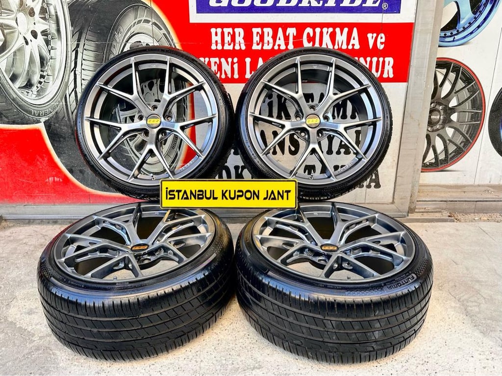 19 inç BBS Fİ-R 5x114.3 JANT LASTİK TAKIMI 215/35/19 235/35/19 DOT2025 - 11