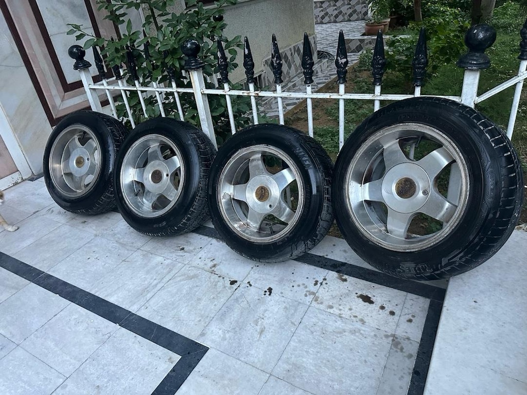 Spor DRB Çelikjant lastik takımı 3.Riken lastik 1.Adet Milestone 5x100 - 3