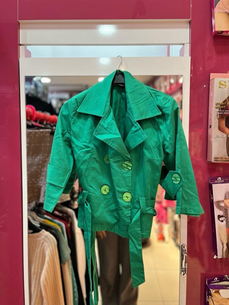 kısa trençkot