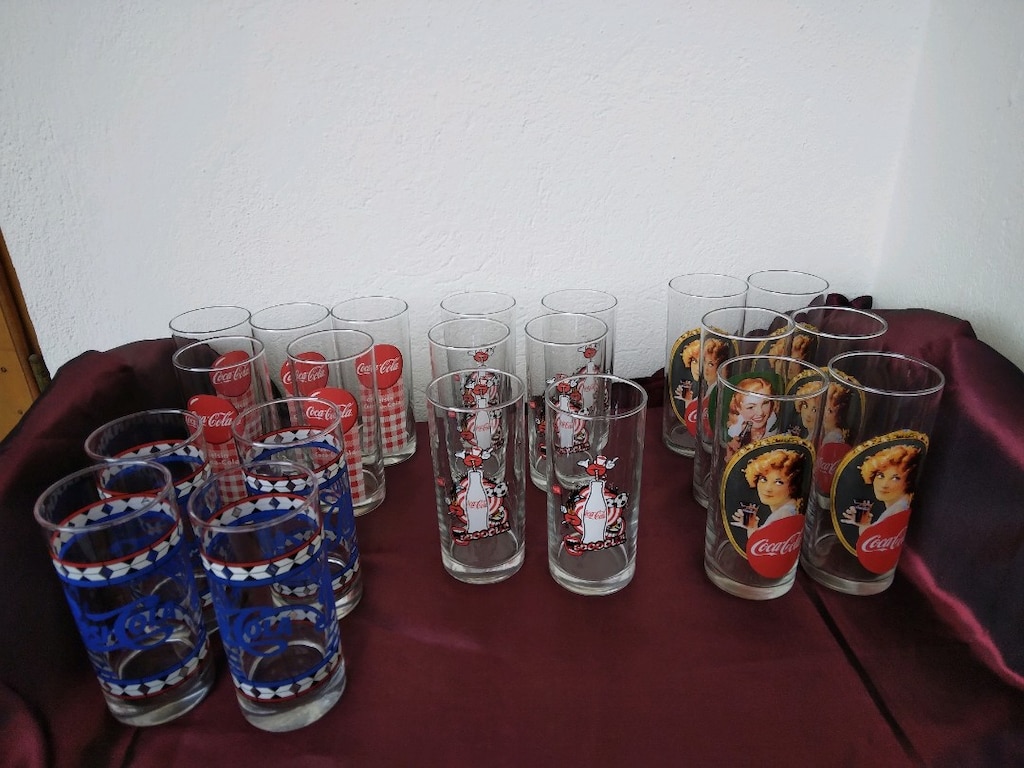 Coca-Cola - Pepsi bardak - vintage - 13