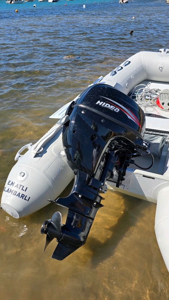 15hp Hidea 2026 kısa şaft ve 330 Seastorm 2026Bot. Liman Kayıtlı - 4