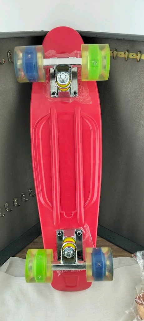 Sıfır 55 CM LED Işıklı Tekerlekli Penny Board Kaykay - 2
