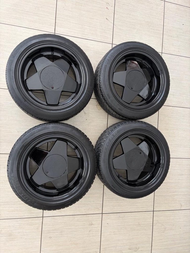 4*100/108 BORBET BLACK JANT LASTİK TLM 195.50.15 - 5