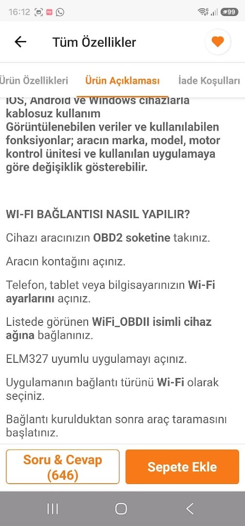 obde elm327 - 6