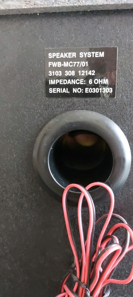 Philips fwb mc77 01 Hoparlör - 5
