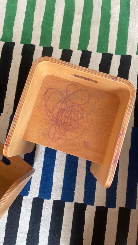 Ens Kids Collection Flexy Çocuk Ahşap Masa & Sandalye Takımı Kahve - 6