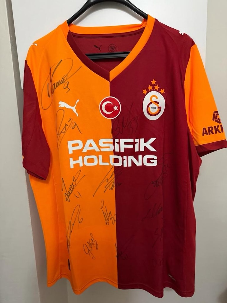 ISLAK İMZANLI GALATASARAY FORMASI GSSTORE ORJİNAL - 2