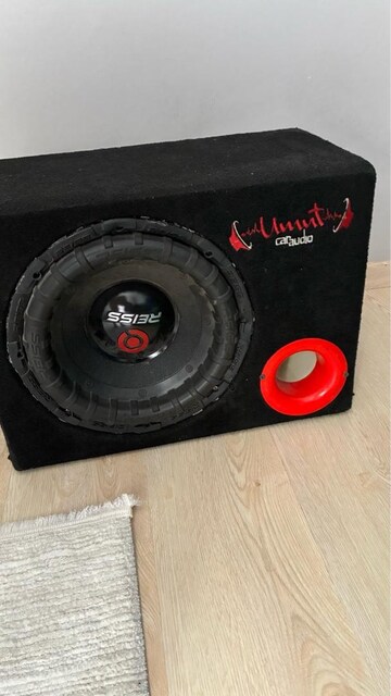 Reiss Bass 600 RMS 2650 Watt Çift Bobin Subwoofer
