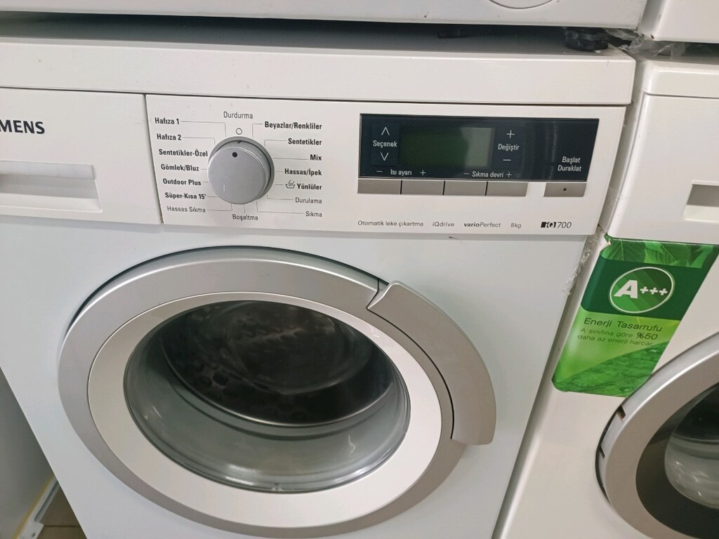 Siemens 8 kg A+++ 1200 devir çamaşır Makinesi - 2