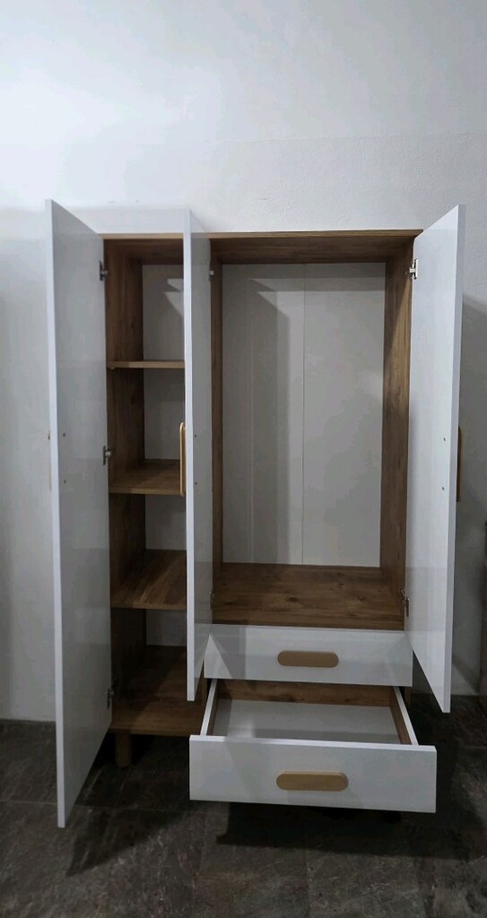 bohem 3 kapaklı gardırop sıfır üründür stok sınırlı sayıda - 3
