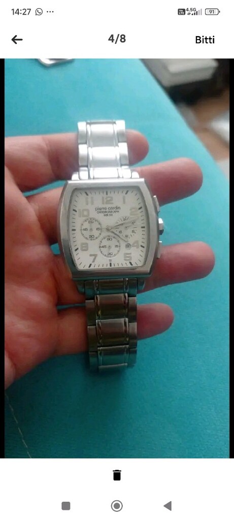Pierre Cardin Kronograf Saat - 4
